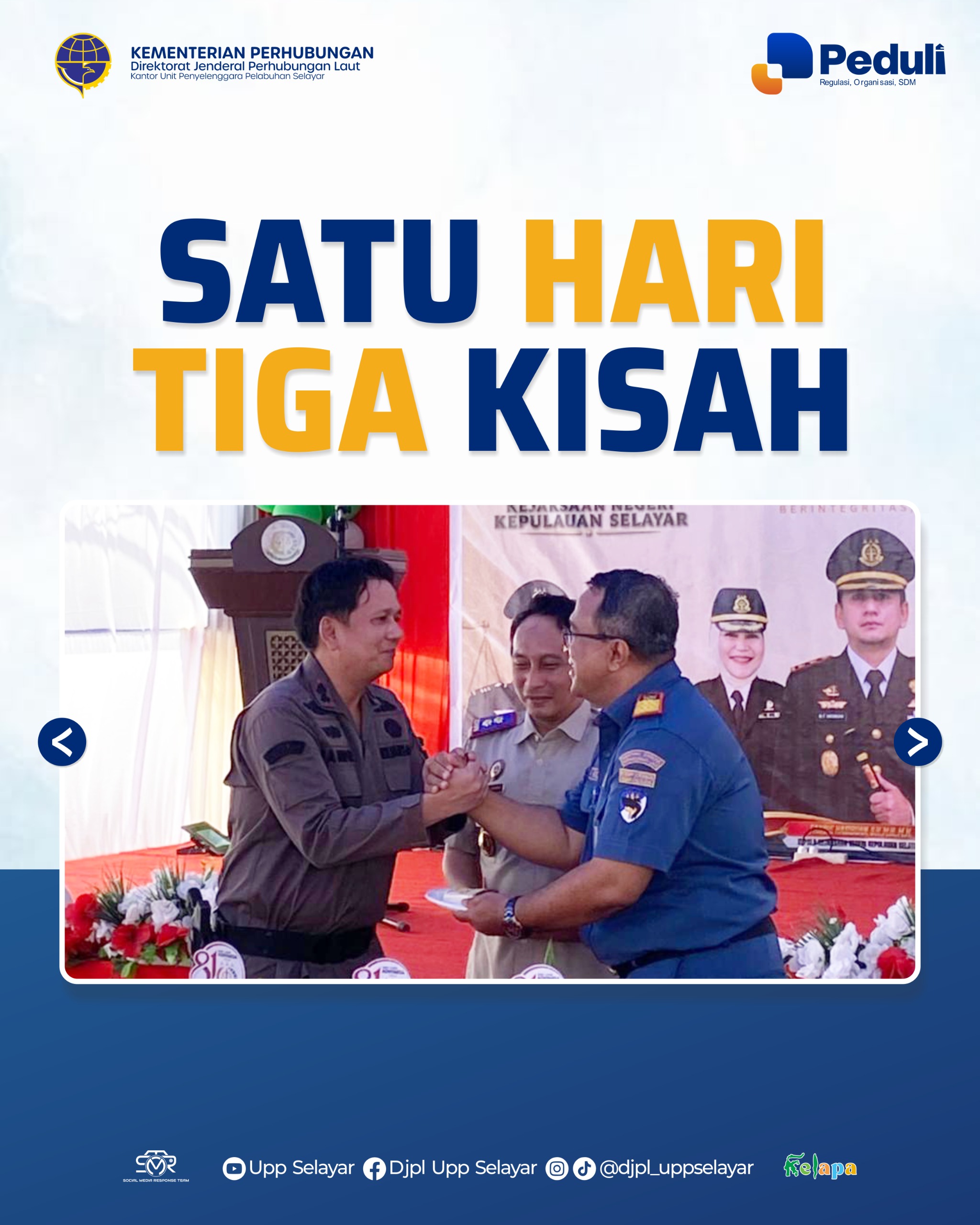 Satu Hari Tiga Kisah Istimewa